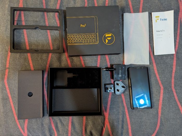 F(x)tec Pro1 X Keyboard Smartphone  Rare QWERTY Sliding Phone (open to offers)
