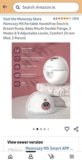 momcozy M5 double Breast Pump