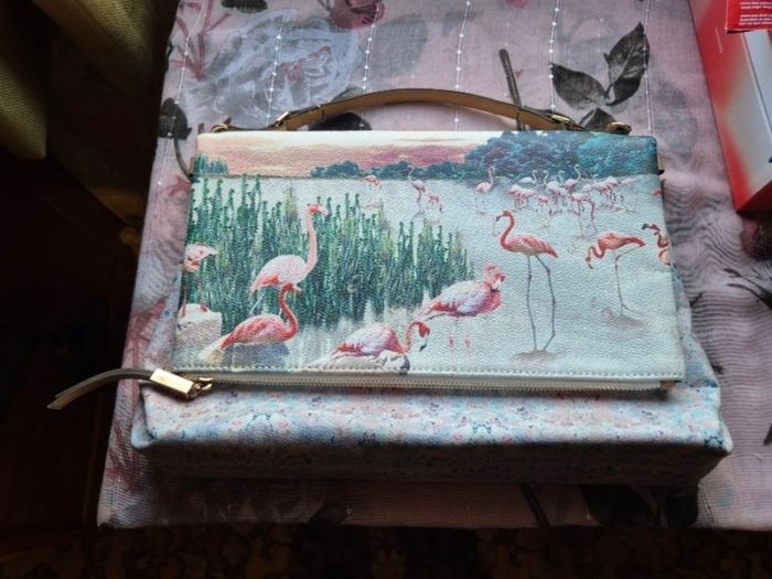 Scarlet Flamingo Handbag