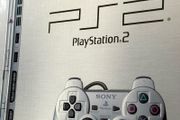Original Sony PlayStation 2 Slimline Console in Satin Silver Boxed and Beautiful