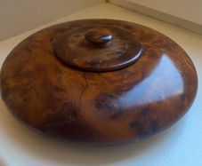 Handcrafted Walnut Jewellery/Trinket Box