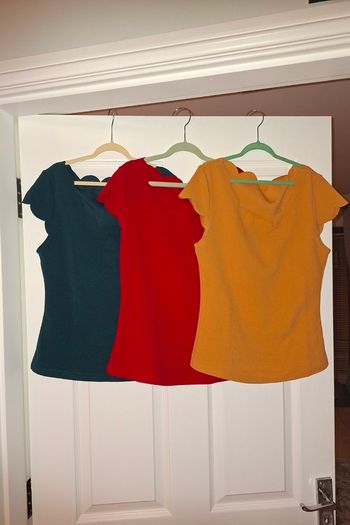 3 brand NEW tops, size S