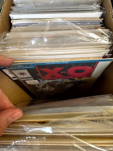Valiant Long Comic Box w 270 comics for Sale