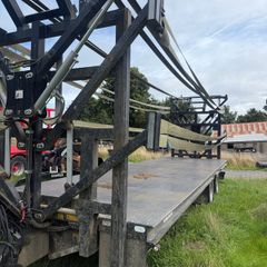 Morris hydronic bale trailer