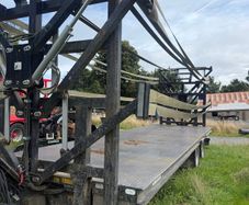 Morris hydronic bale trailer