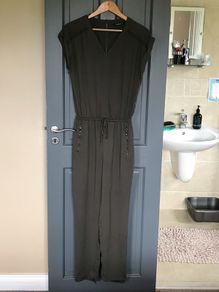 Dunnes Stores khaki jumpsuit size 8