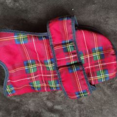 Danish design Dog Coat - Red Tartan