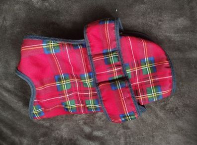 Danish design Dog Coat - Red Tartan