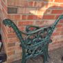 iron cast garden bench sides end Image 2