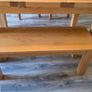 Premium Solid Oak Butterfly Extendable Dining Set Bench & Chairs Image 3