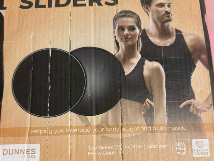 Brand New SLIDERS Helping you leverage your body weight and build muscle.
