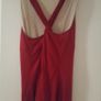 Karen millen red and beige top Image 3