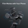 Baseus Control Handheld Gimbal 3-Axis Stabilizer for Smartphone Dark Grey Image 3