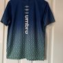 Umbro Geometric Print Top - Size 16 - Blue/Green Gradient Image 2