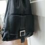 Getulio Black Leather Bag Image 3