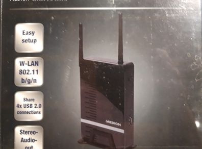 Router W -Lan USB Remote Hub by Medion