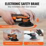 Random Orbital Sander 5 & 6-Inch, 350W Brushless Orbital Sander, 10,000 PRM 6 Variable Speed Electric Palm Sander with 20PCS Sandpapers, Dust Connector & Hose for Woodworking Detailing Sanding Image 3