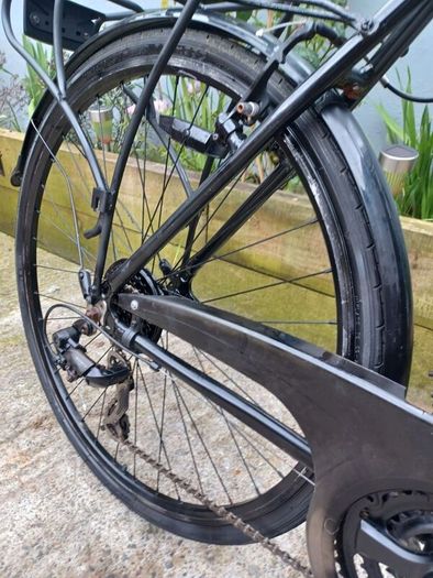 Bentini mens hybrid bike
