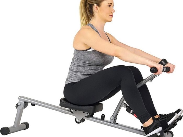 12 Adjustable Resistance Rowing Machine Rower w/ Digital Monitor (FREE POSTAGE)