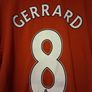 Liverpool Jersey. Steven Gerrard Name And Number.Official Warrior Sport Liverpool Home Jersey.Collect In Dublin Or Receive Via Post. Image 4
