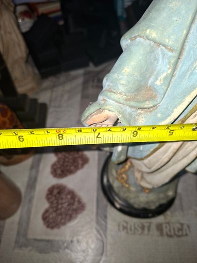 Vintage Virgin Mary Statue Our Lady of Grace and St. Joseph with Christ Child Statue, PRICE IS FOR 1 ONLY