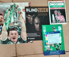 Vintage Irish Rugby & Sports Memorabilia Bundle 2000-2009 Inc. Ticket Stub!