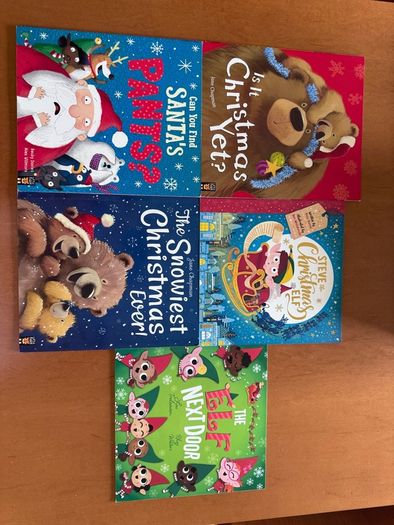 Christmas Children Book Bundle x5 - Santa Pants, Christmas Yet?, Snowiest Christmas & Elf