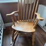 Wooden Rocking Chair Image 2
