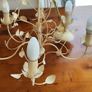 BnQ Antique Cream Chandelier Image 5
