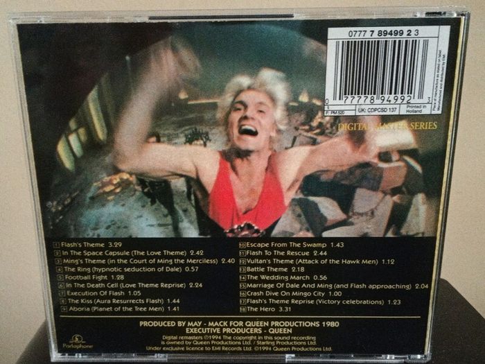Queen Flash Gordon CD Album