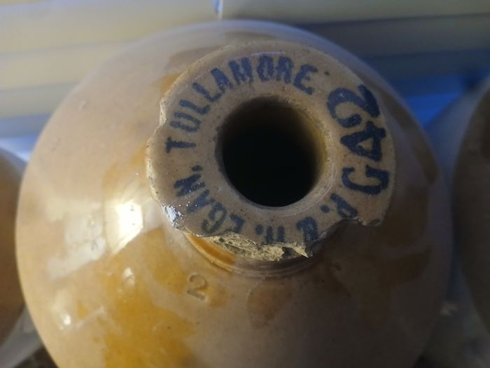 Vintage Stonware Flagons