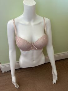 Beige bra or black bra size 34C-removable straps