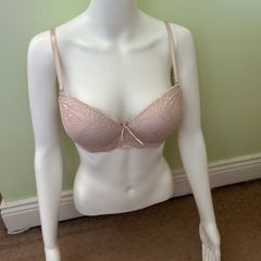 Beige bra or black bra size 34C-removable straps