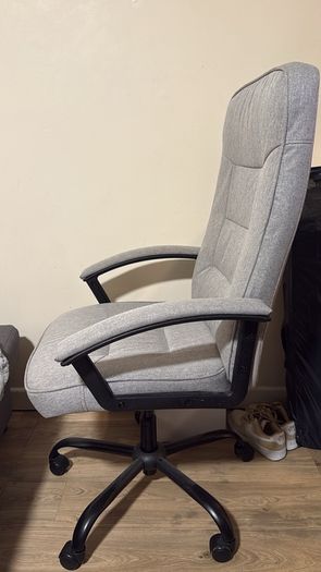 Grey Fabric Office Chair