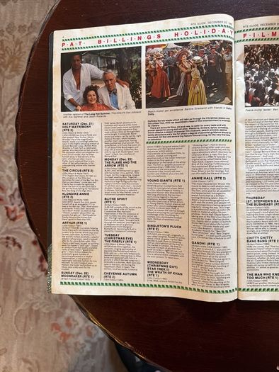 RTE Guide - Christmas Double Issue 1985