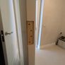 Bargain! Door: White Primed Carrick 1P With Frosted Glass Image 5