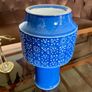 Vintage Rare Celtic Connemara Cobalt Blue Vase Image 10