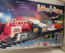 Goldlok Christmas Musical Holiday Express Train Set Toy