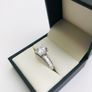 Brand New 9ct White Gold Dress Ring Image 3