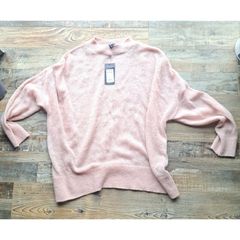 brand new with tags new look light pink jumper.  Size large
