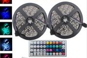 10M RGB strip  LED 5050 60led/m+44 keys IR Remote controller Kitchen
