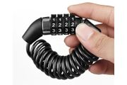 Bicycle Mini Password Lock Portable Helmet Lock Durable Steel Wire Lock Mountain Bike Frame Lock Bicycle Accessories