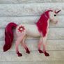 Schleich Bayala Mandala Unicorn Mare 70717 Pink approx. 11 cm. Used Please see photos Image 2
