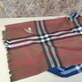 Burberry scarf scarves blue brown tartan check Image 6