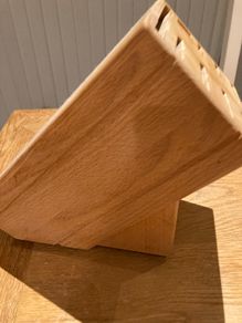Oak Knife Block