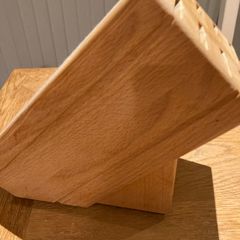 Oak Knife Block