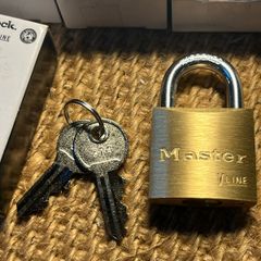 30mm Brass Padlocks x 10