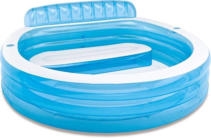 Swim Center Family Lounge Pool, 229 x 218 x 76 cm (FREE SHIPPING)