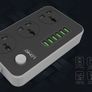 New Power Strip with 3 AC Sockets + 6 USB Ports Image 6