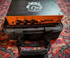Orange Pedal Baby 100 with official gigbag